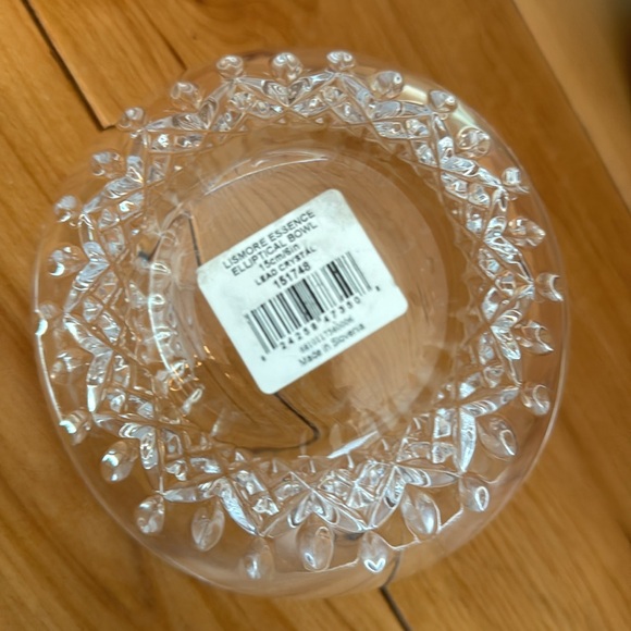 Waterford Lismore Essence elliptical bowl - Picture 3 of 3